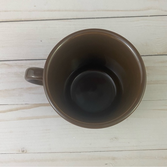 Fiestaware Chocolate Ring Handle Coffee Tea Mug Fiesta Brown - Picture 6 of 6